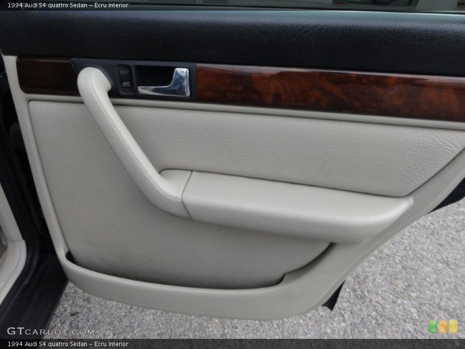 Ecru Interior Door Panel for the 1994 Audi S4 quattro Sedan #47739382