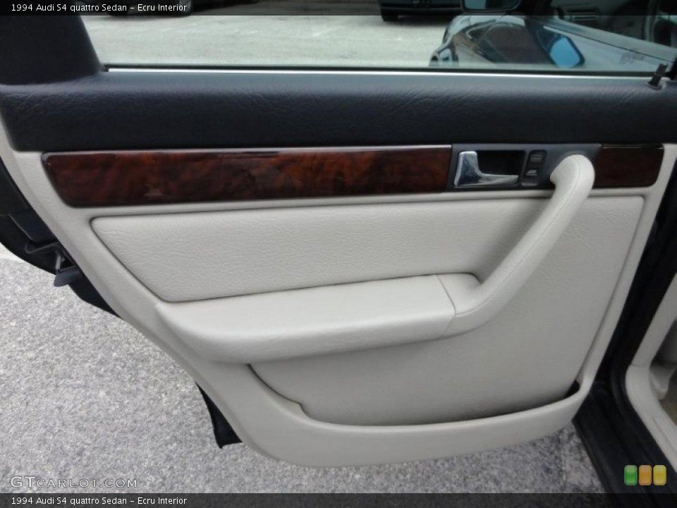 Ecru Interior Door Panel for the 1994 Audi S4 quattro Sedan #47739415