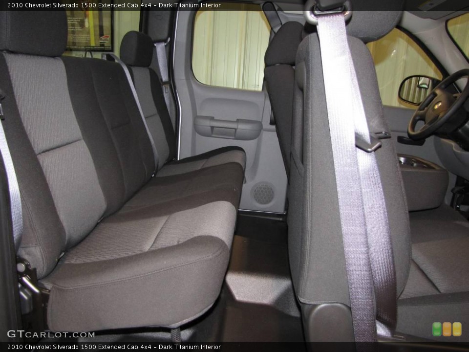 Dark Titanium Interior Photo for the 2010 Chevrolet Silverado 1500 Extended Cab 4x4 #47740198