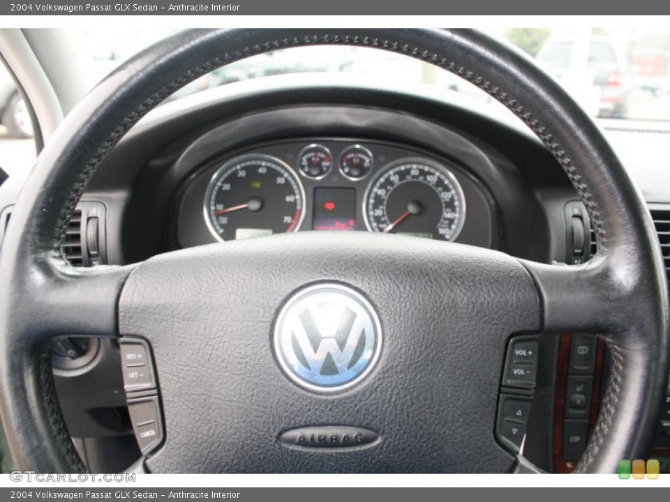 Anthracite Interior Steering Wheel for the 2004 Volkswagen Passat GLX Sedan #47742154