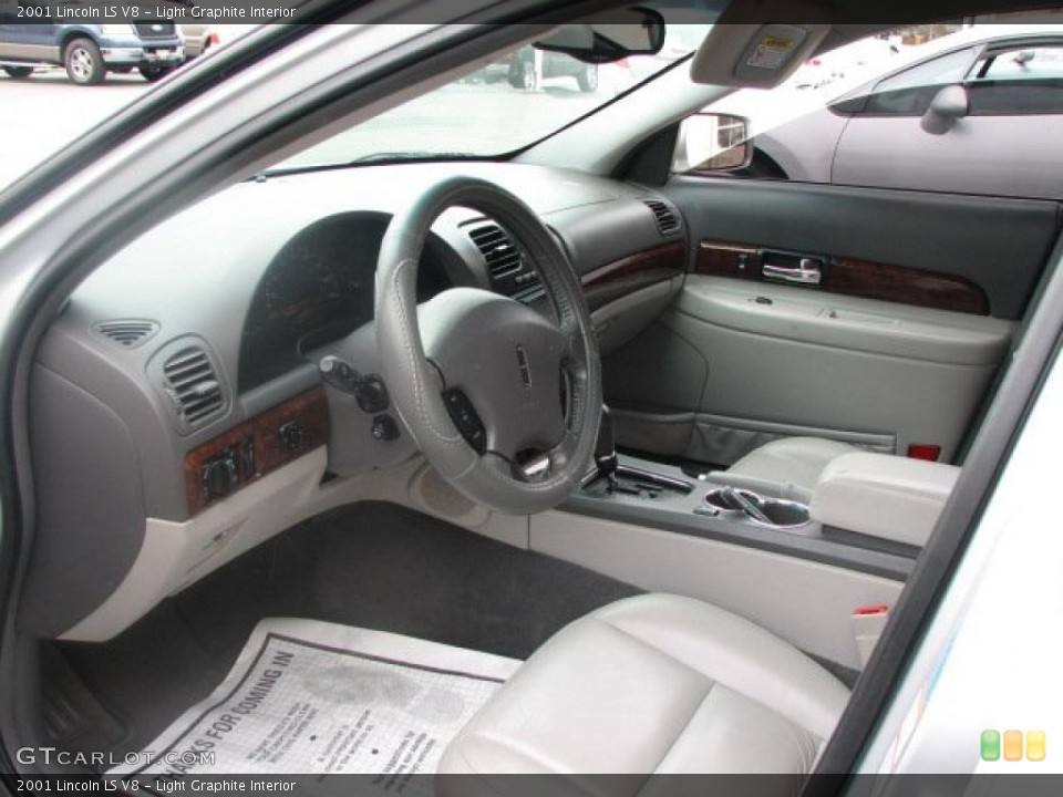 Light Graphite 2001 Lincoln LS Interiors