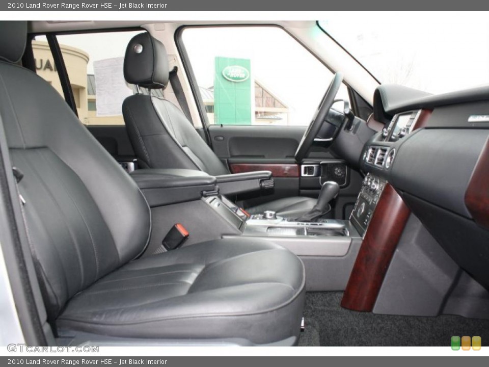Jet Black Interior Photo for the 2010 Land Rover Range Rover HSE #47743879
