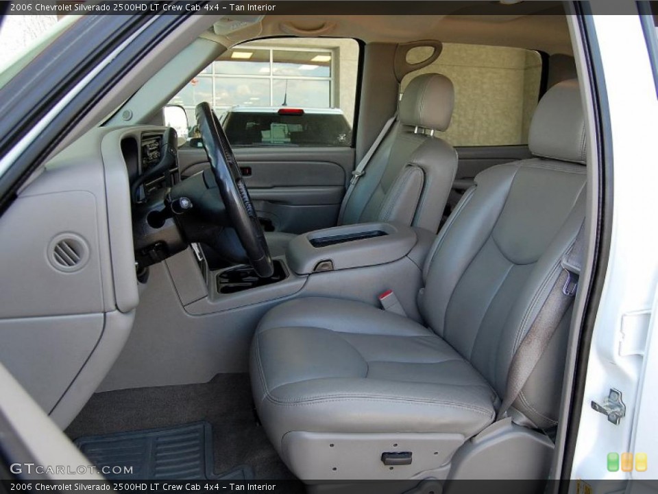 Tan Interior Photo for the 2006 Chevrolet Silverado 2500HD LT Crew Cab 4x4 #47745620