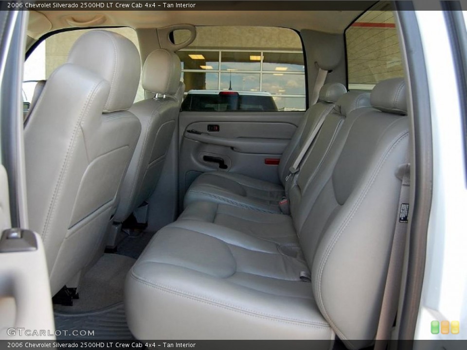 Tan Interior Photo for the 2006 Chevrolet Silverado 2500HD LT Crew Cab 4x4 #47745632