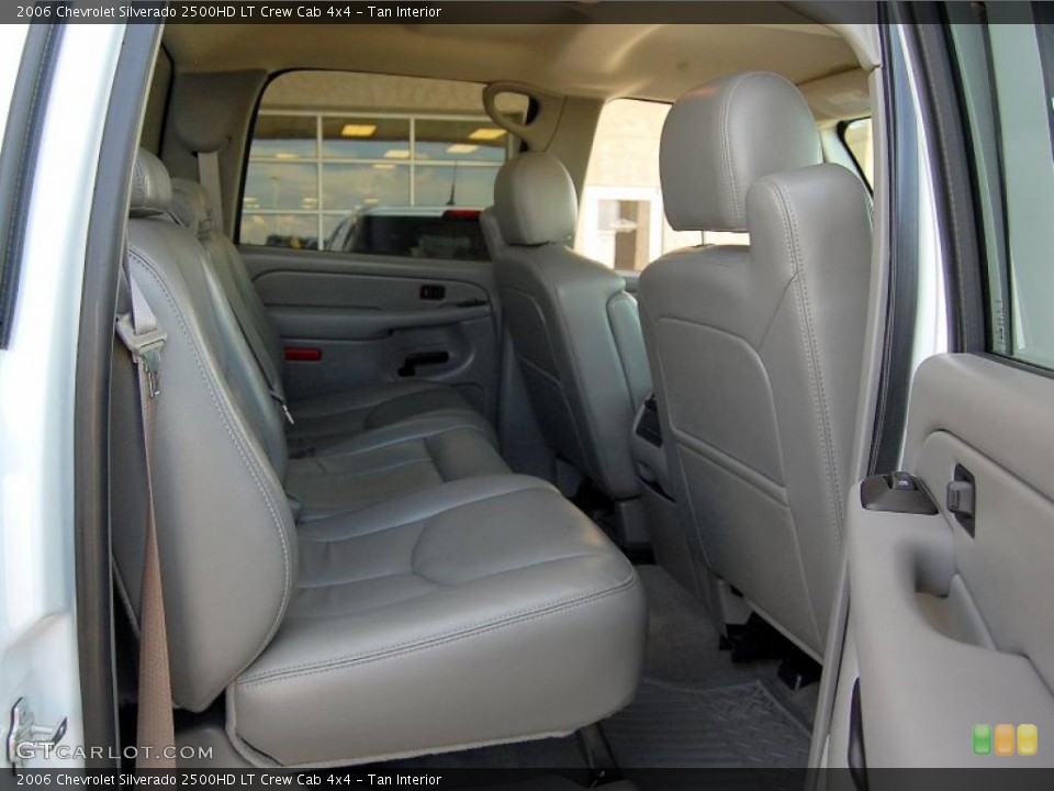 Tan Interior Photo for the 2006 Chevrolet Silverado 2500HD LT Crew Cab 4x4 #47745746