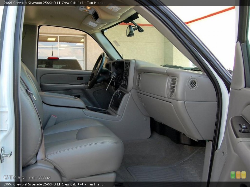 Tan Interior Photo for the 2006 Chevrolet Silverado 2500HD LT Crew Cab 4x4 #47745758