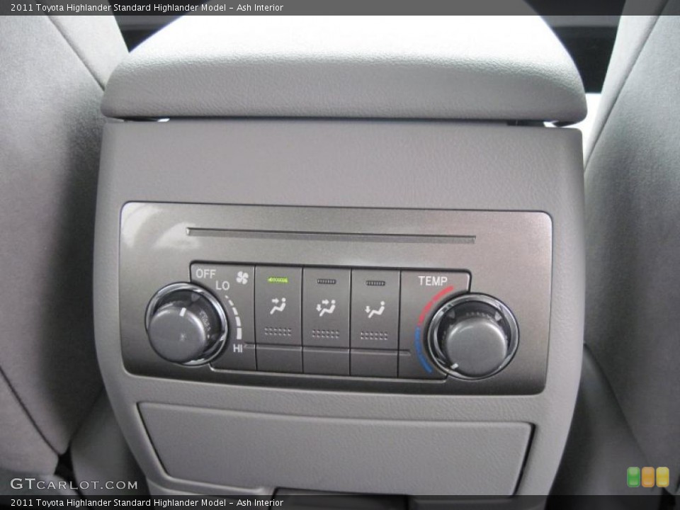 Ash Interior Controls for the 2011 Toyota Highlander  #47746490
