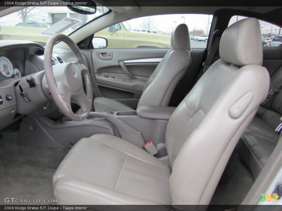 Taupe Interior Photo for the 2004 Dodge Stratus R/T Coupe #47752178