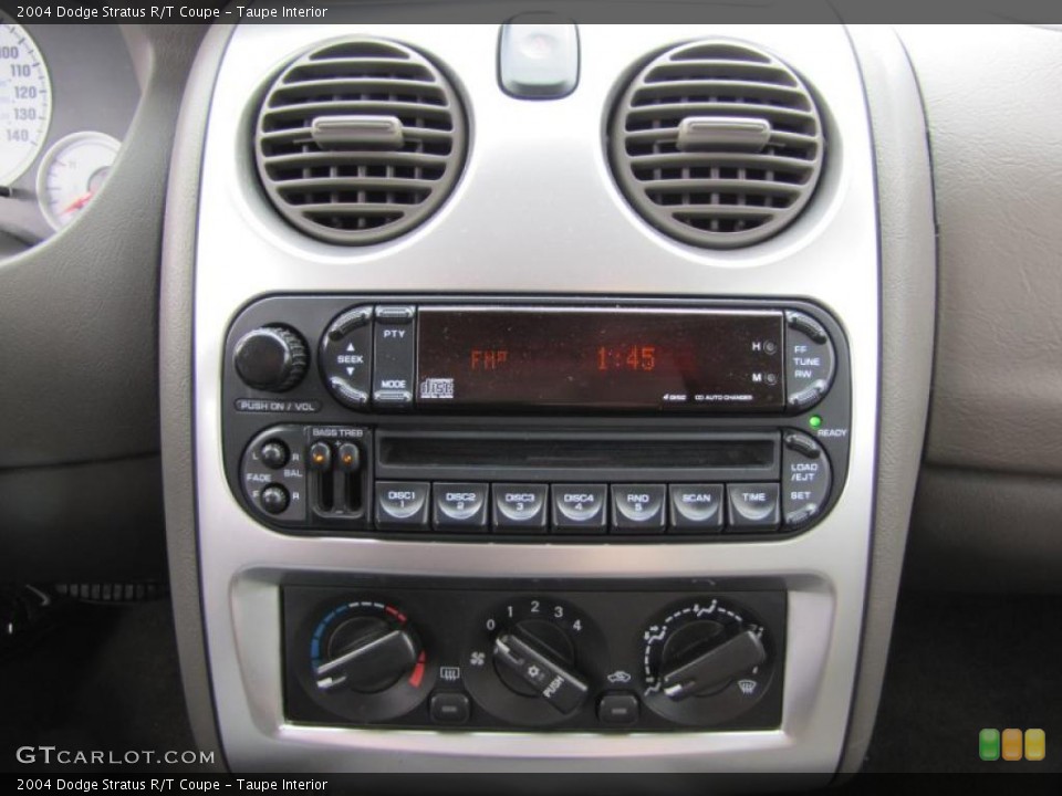 Taupe Interior Controls for the 2004 Dodge Stratus R/T Coupe #47752214