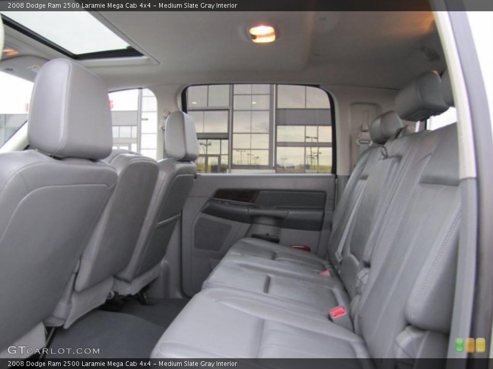 Medium Slate Gray Interior Photo for the 2008 Dodge Ram 2500 Laramie Mega Cab 4x4 #47753522