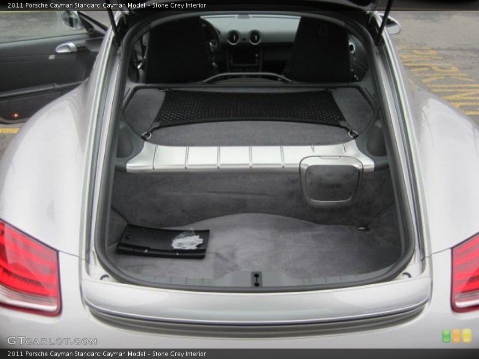 Stone Grey Interior Trunk for the 2011 Porsche Cayman  #47754584