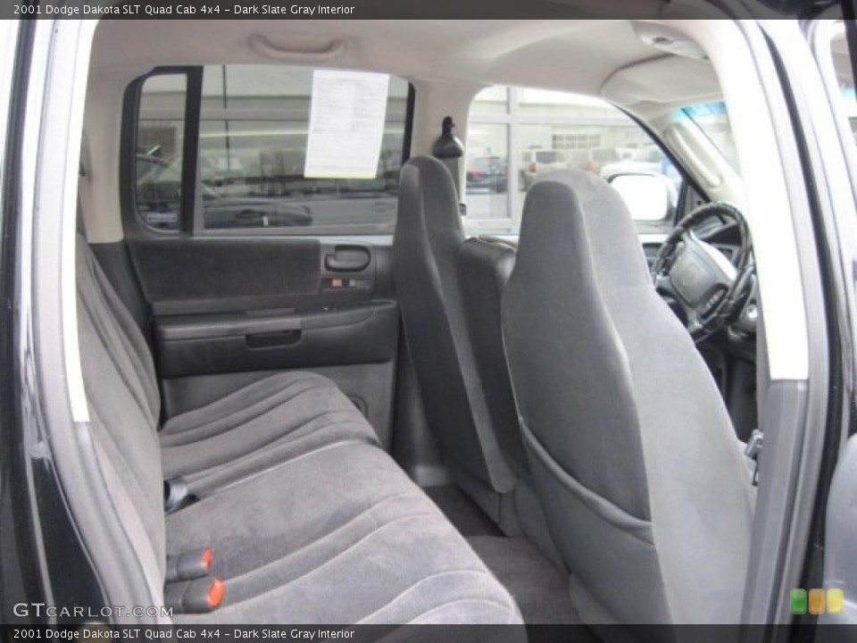 Dark Slate Gray Interior Photo for the 2001 Dodge Dakota SLT Quad Cab 4x4 #47755124