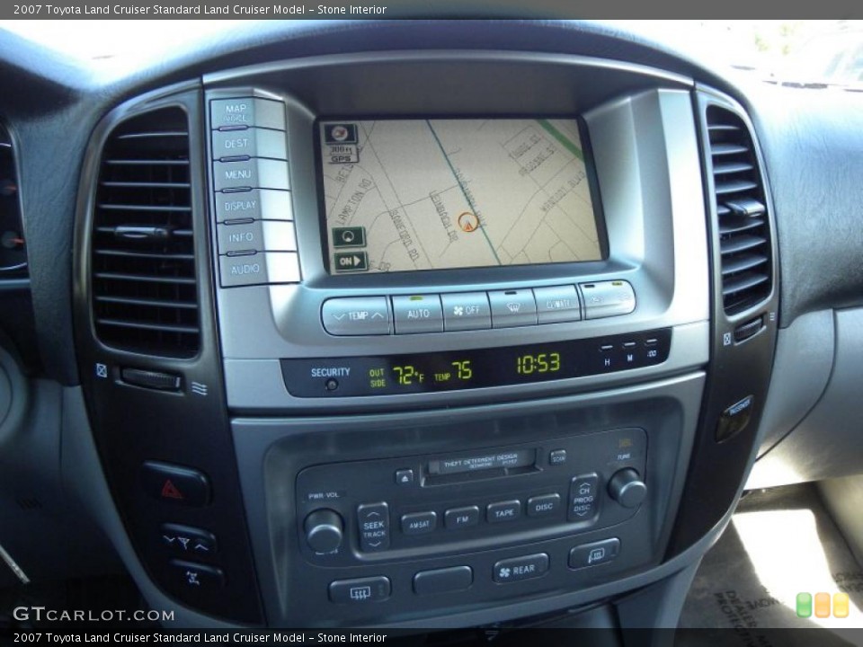 Stone Interior Navigation for the 2007 Toyota Land Cruiser  #47755997