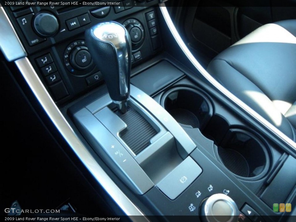 Ebony/Ebony Interior Transmission for the 2009 Land Rover Range Rover Sport HSE #47757405