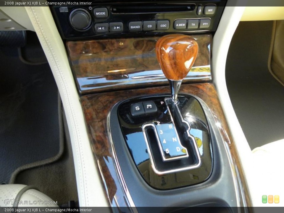 Champagne/Mocha Interior Transmission for the 2008 Jaguar XJ XJ8 L #47758011