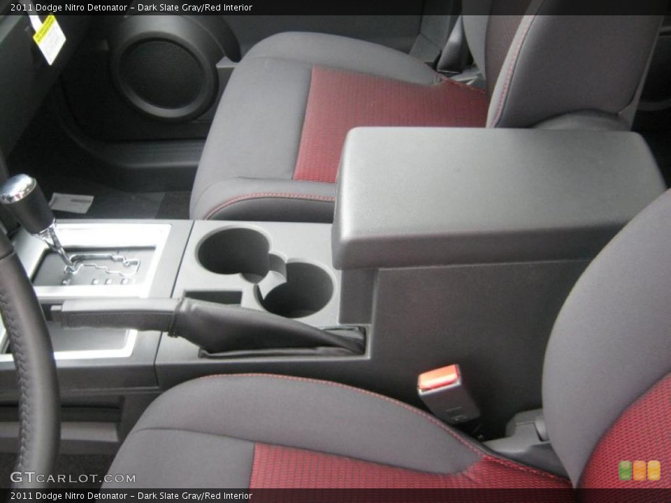 Dark Slate Gray/Red Interior Photo for the 2011 Dodge Nitro Detonator #47758539