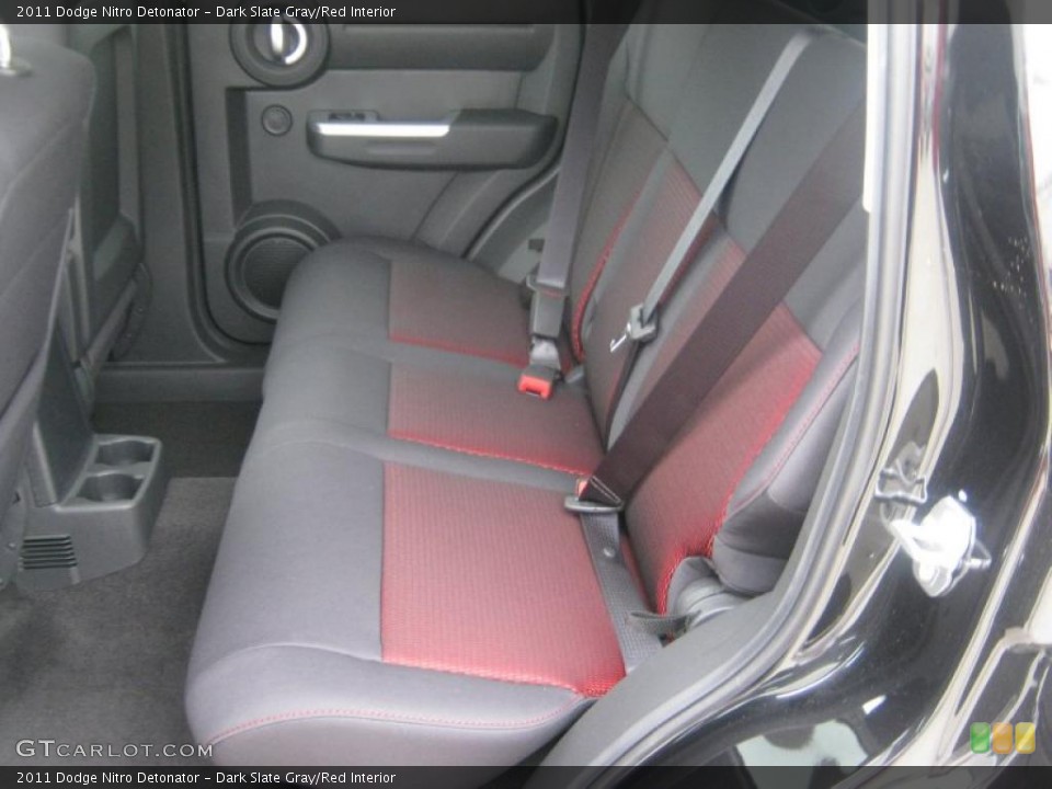 Dark Slate Gray/Red Interior Photo for the 2011 Dodge Nitro Detonator #47758587