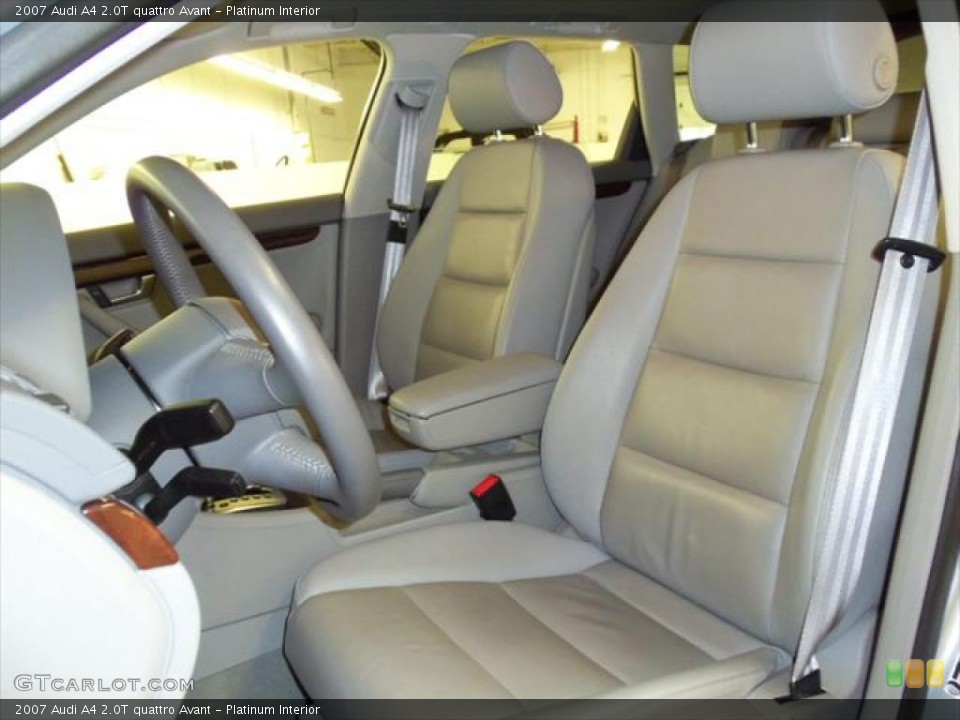 Platinum Interior Photo for the 2007 Audi A4 2.0T quattro Avant #47758614