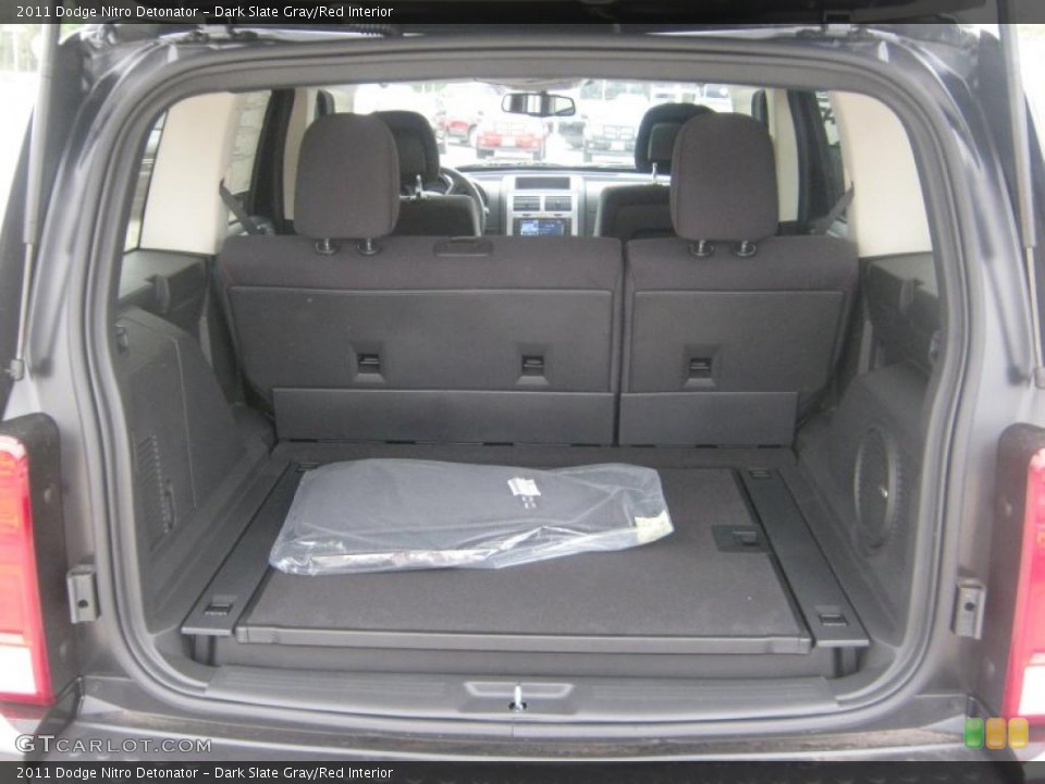Dark Slate Gray/Red Interior Trunk for the 2011 Dodge Nitro Detonator #47758641