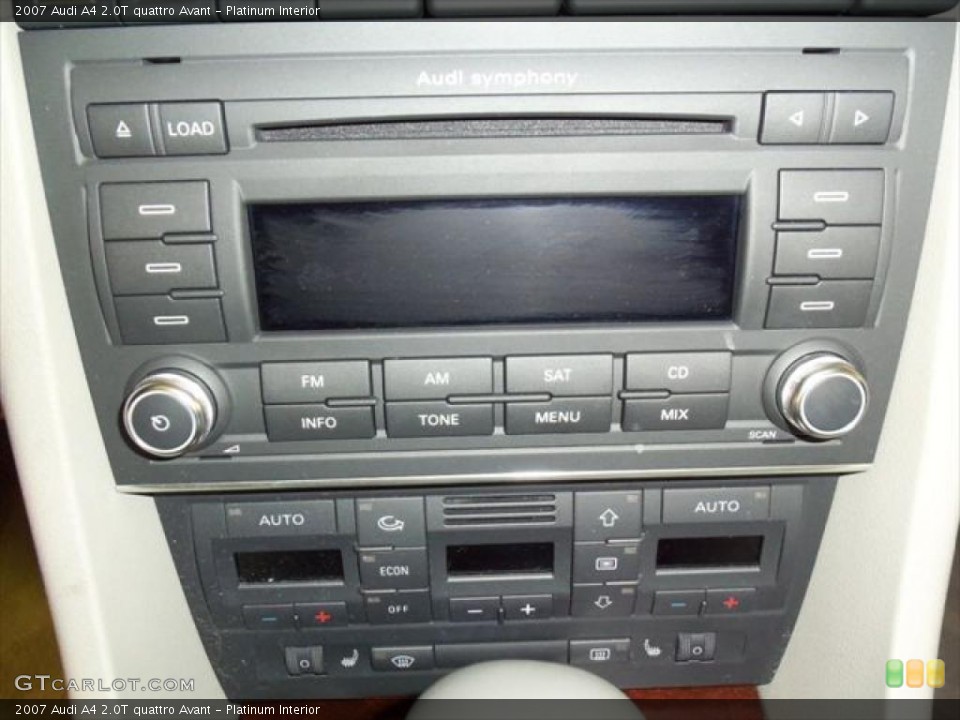 Platinum Interior Gauges for the 2007 Audi A4 2.0T quattro Avant #47758656