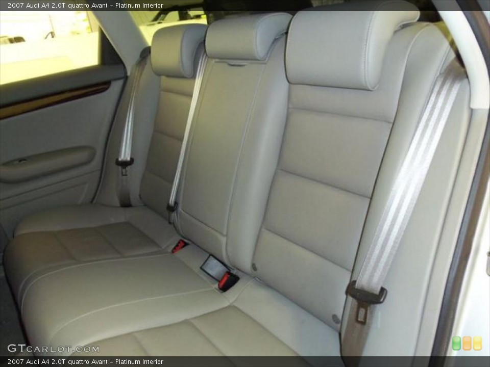 Platinum Interior Photo for the 2007 Audi A4 2.0T quattro Avant #47758680