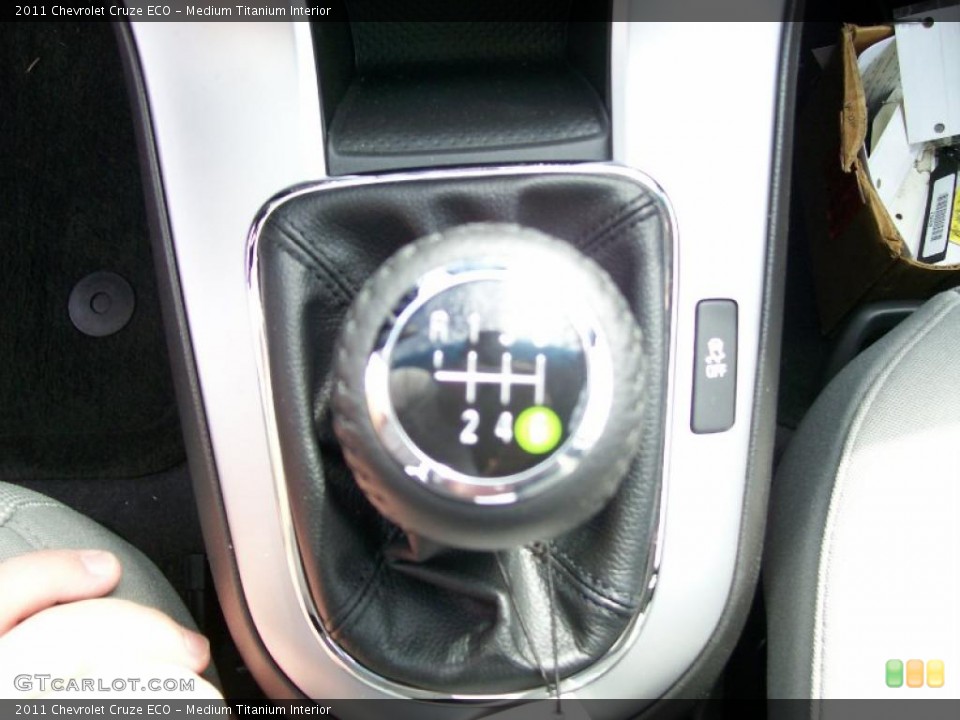 Medium Titanium Interior Transmission for the 2011 Chevrolet Cruze ECO #47760562