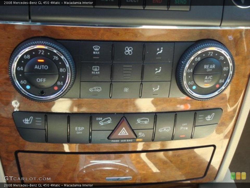 Macadamia Interior Controls for the 2008 Mercedes-Benz GL 450 4Matic #47760904