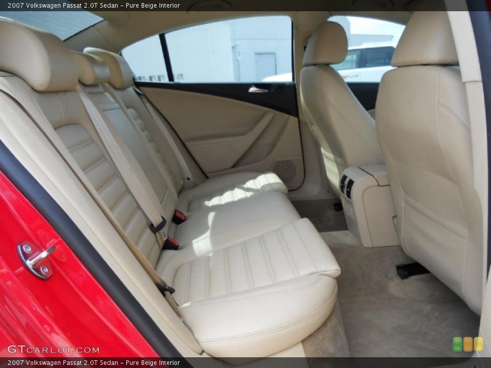 Pure Beige Interior Photo for the 2007 Volkswagen Passat 2.0T Sedan #47763646