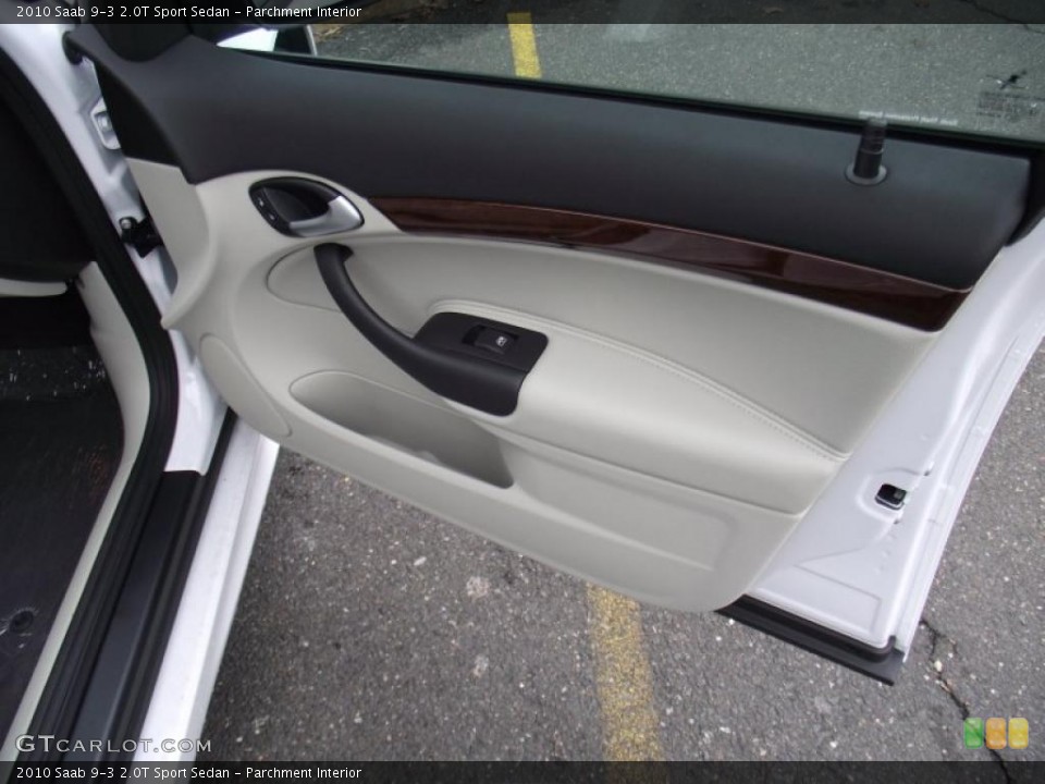 Parchment Interior Door Panel for the 2010 Saab 9-3 2.0T Sport Sedan #47765443