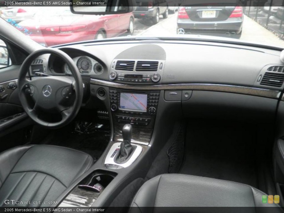 Charcoal Interior Dashboard for the 2005 Mercedes-Benz E 55 AMG Sedan #47765854