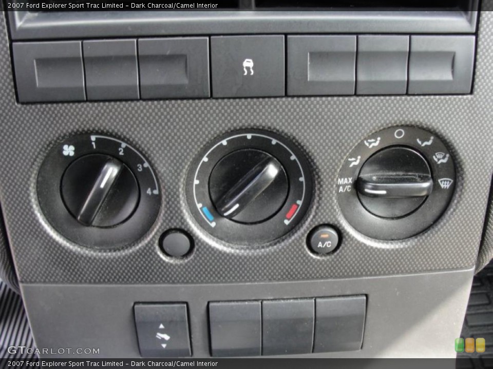 Dark Charcoal/Camel Interior Controls for the 2007 Ford Explorer Sport Trac Limited #47768982