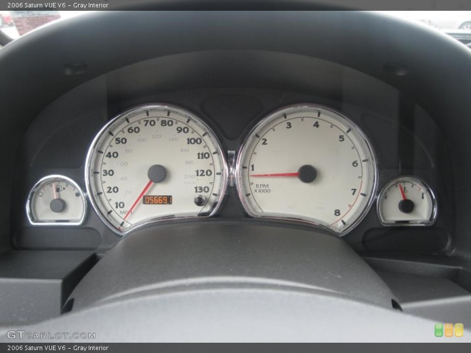 Gray Interior Gauges for the 2006 Saturn VUE V6 #47769735