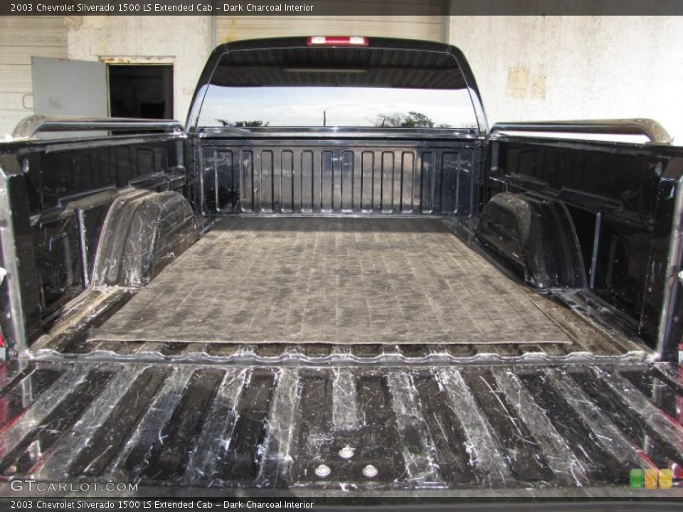 Dark Charcoal Interior Trunk for the 2003 Chevrolet Silverado 1500 LS Extended Cab #47770257