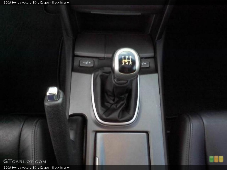 Black Interior Transmission for the 2009 Honda Accord EX-L Coupe #47773056