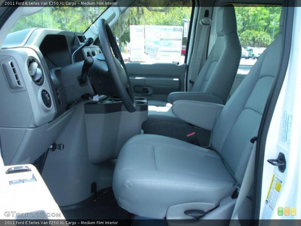 Medium Flint Interior Photo for the 2011 Ford E Series Van E250 XL Cargo #47777352
