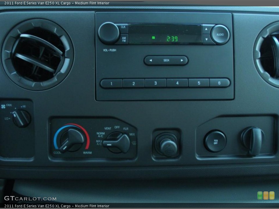 Medium Flint Interior Controls for the 2011 Ford E Series Van E250 XL Cargo #47777397