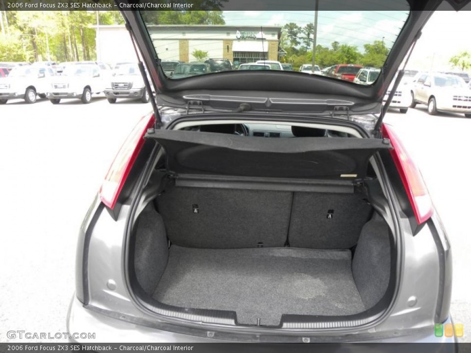 Charcoal/Charcoal Interior Trunk for the 2006 Ford Focus ZX3 SES Hatchback #47778681