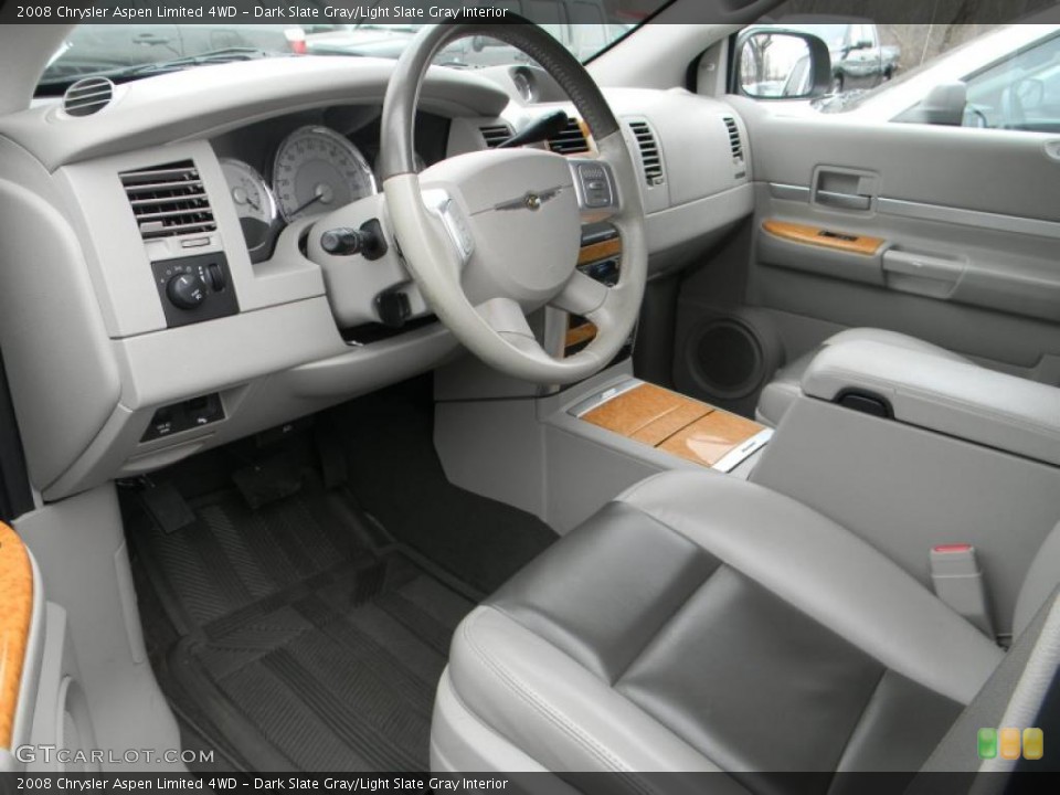 Dark Slate Gray/Light Slate Gray Interior Photo for the 2008 Chrysler Aspen Limited 4WD #47783358