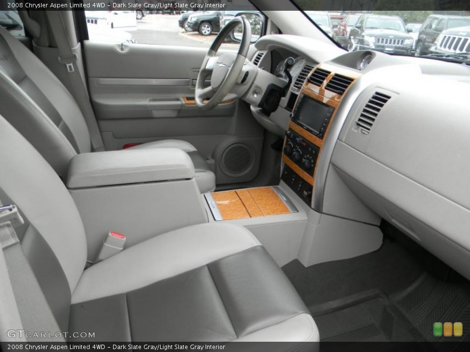 Dark Slate Gray/Light Slate Gray Interior Photo for the 2008 Chrysler Aspen Limited 4WD #47783373