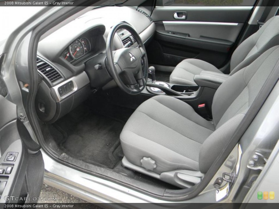 Gray Interior Photo for the 2008 Mitsubishi Galant ES #47784348