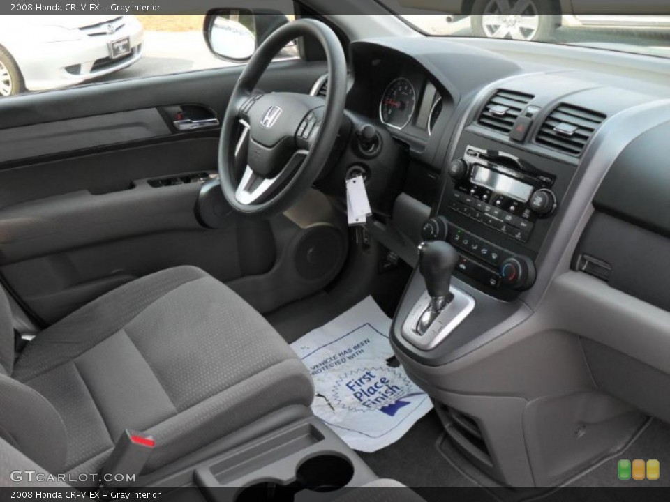 Gray Interior Photo for the 2008 Honda CR-V EX #47784492