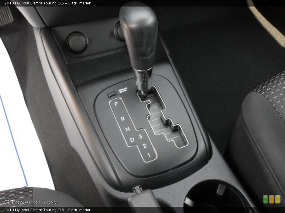 Black Interior Transmission for the 2010 Hyundai Elantra Touring GLS #47785194