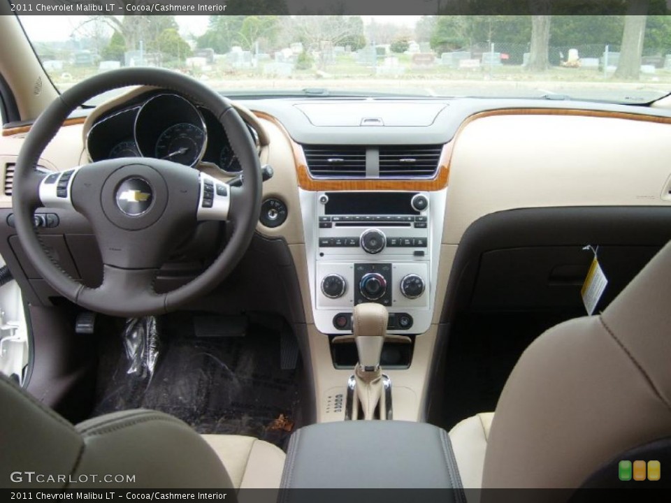 Cocoa/Cashmere Interior Dashboard for the 2011 Chevrolet Malibu LT #47788263