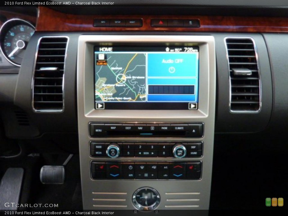 Charcoal Black Interior Navigation for the 2010 Ford Flex Limited EcoBoost AWD #47791258