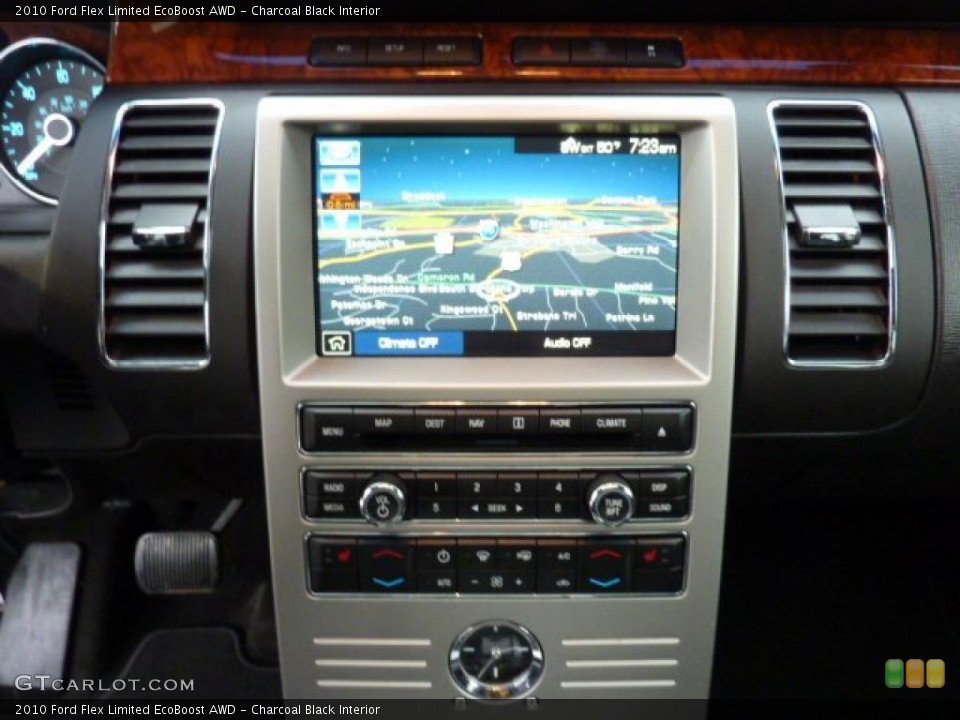 Charcoal Black Interior Navigation for the 2010 Ford Flex Limited EcoBoost AWD #47791858