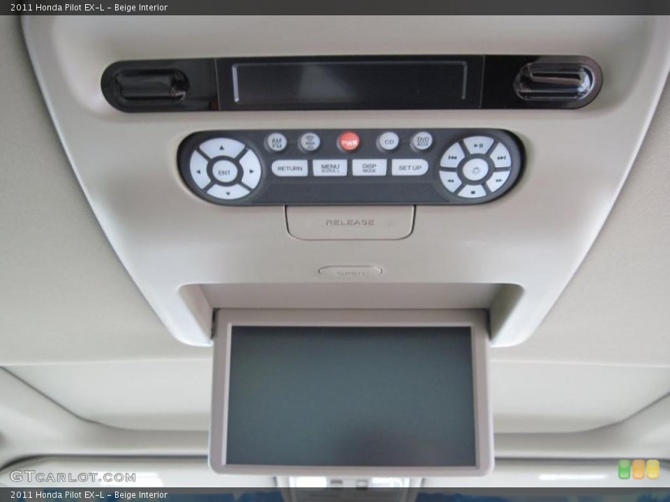 Beige Interior Controls for the 2011 Honda Pilot EX-L #47797894