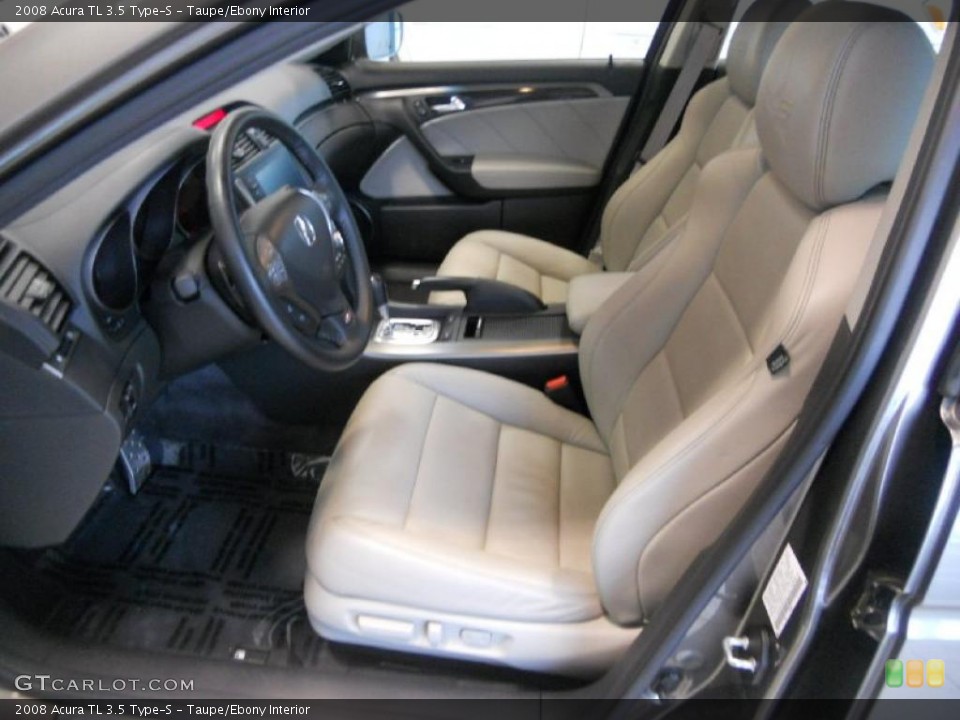 Taupe/Ebony Interior Photo for the 2008 Acura TL 3.5 Type-S #47798278