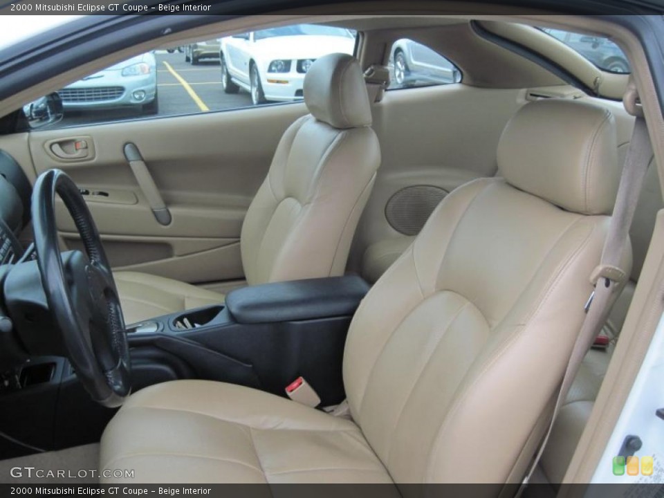 Beige Interior Photo for the 2000 Mitsubishi Eclipse GT Coupe #47798504