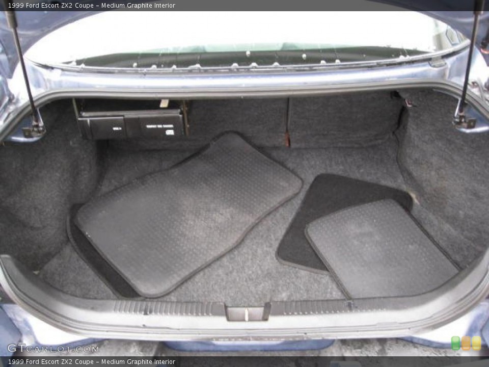 Medium Graphite Interior Trunk for the 1999 Ford Escort ZX2 Coupe #47798984
