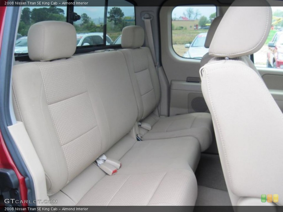 Almond Interior Photo for the 2008 Nissan Titan SE King Cab #47799122